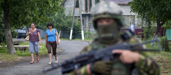 Militares ucranianos en Mukáchevo (Archivo) - Sputnik Mundo