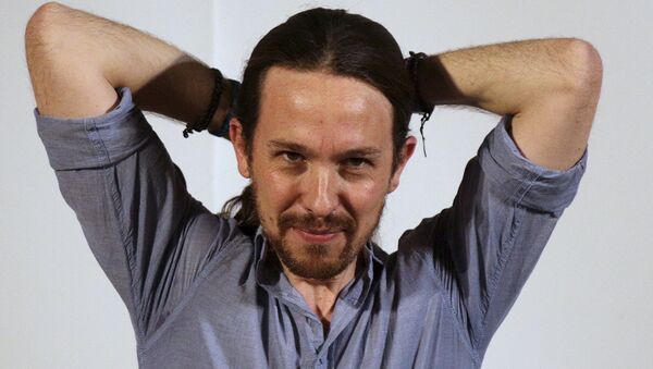 Pablo Iglesias, secretario general de Podemos - Sputnik Mundo