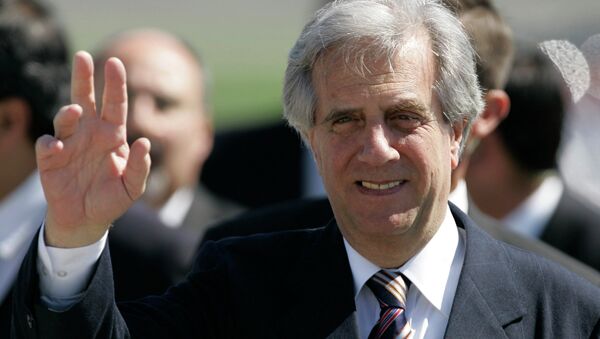 Tabaré Vázquez, presidente de Uruguay - Sputnik Mundo