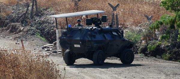 Soldado turcos en frontera entre Siria y Turquía - Sputnik Mundo