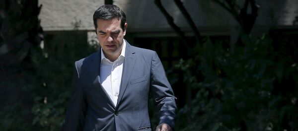 Alexis Tsipras, primer ministro de Grecia Alexis Tsipras, primer ministro de Grecia - Sputnik Mundo