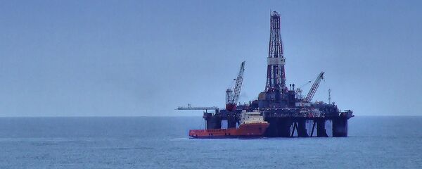 Platforma petrolífera en el Mar del Norte - Sputnik Mundo