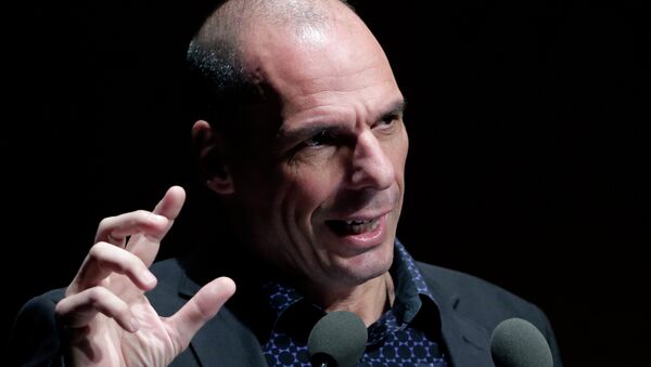 Yanis Varufakis, exministro de Finanzas griego - Sputnik Mundo