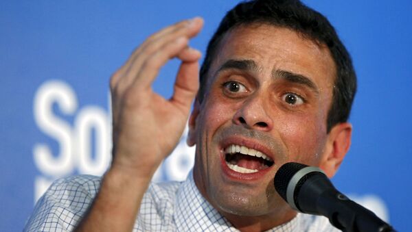 Henrique Capriles, líder de oposición venezolano - Sputnik Mundo