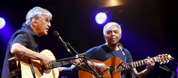 Caetano Veloso y Gilberto Gil, cantantes brasileños - Sputnik Mundo