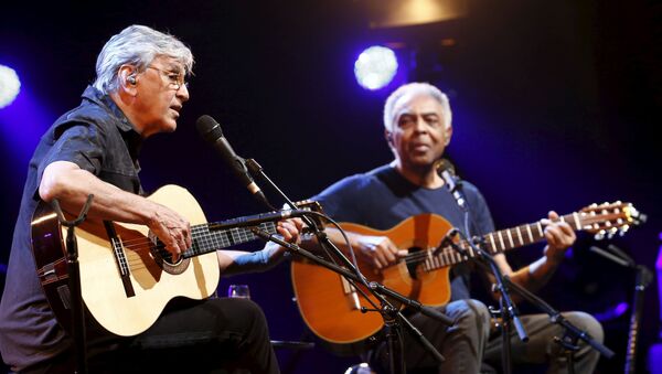 Caetano Veloso y Gilberto Gil, cantantes brasileños - Sputnik Mundo