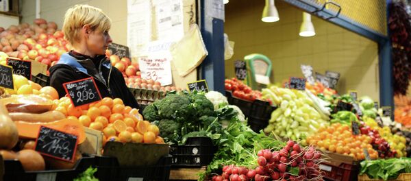 Mercado central de Budapest, Hungría - Sputnik Mundo