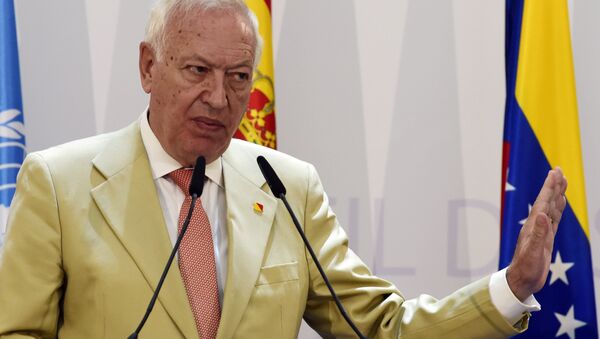 José Manuel García-Margallo, ministro de Asuntos Exteriores de España - Sputnik Mundo