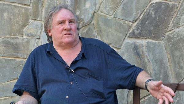 Gerard Depardieu, actor francés - Sputnik Mundo