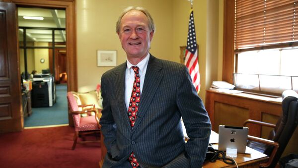 Lincoln Chafee, candidato presidencial por el Partido Demócrata de EEUU - Sputnik Mundo