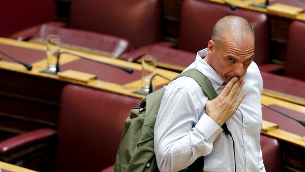 Yanis Varufakis, exministro de Finanzas griego - Sputnik Mundo