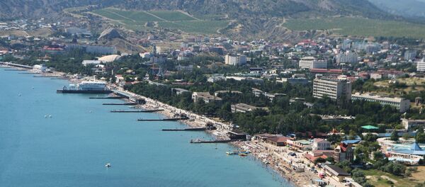 Costa de la ciudad de Sudak en Crimea - Sputnik Mundo