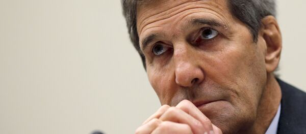 John Kerry, secretario de Estado de EEUU John Kerry, secretario de Estado de EEUU - Sputnik Mundo