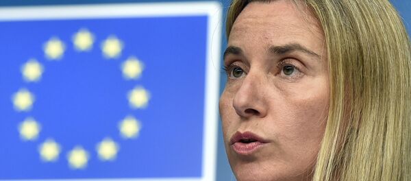 Federica Mogherini, alta representante para Asuntos Exteriores de UE - Sputnik Mundo