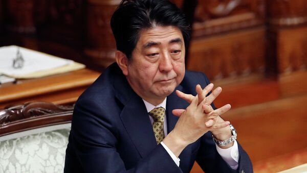 Shinzo Abe, primer ministro de Japón - Sputnik Mundo