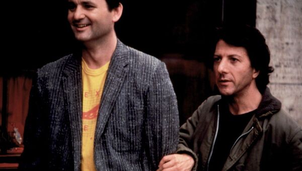 Bill Murray y Dustin Hoffman en la película Tootsie - Sputnik Mundo