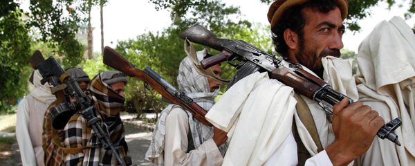 Militantes del movimiento Talibán (archivo) - Sputnik Mundo