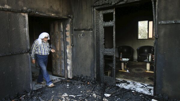 Casa en el pueblo de Duma después de un ataque - Sputnik Mundo