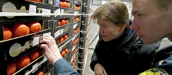 Inspección de los alimentos importados en la región de Kaliningrad - Sputnik Mundo