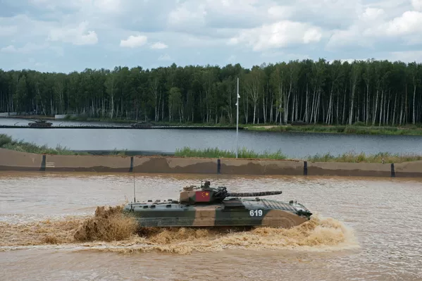 Participantes de los Juegos Militares Internacionales 2015 se entrenan en Alábino Participantes de los Juegos Militares Internacionales 2015 se entrenan en Alábino - Sputnik Mundo