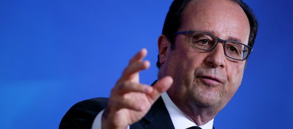 François Hollande, presidente de Francia - Sputnik Mundo