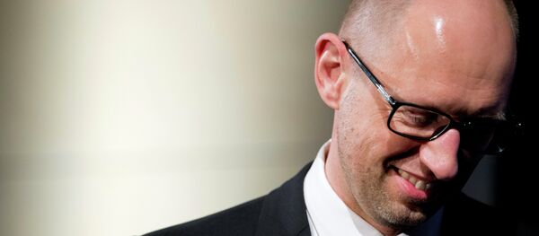 Arseni Yatseniuk, primer ministro de Ucrania - Sputnik Mundo