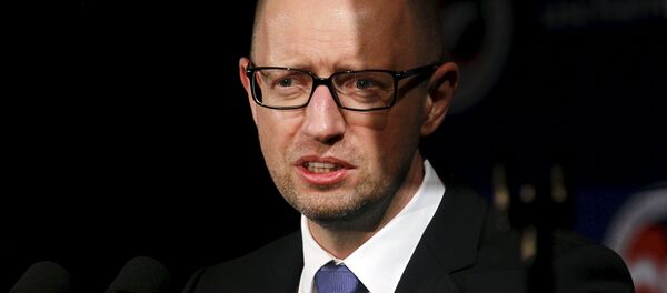 Arseni Yatseniuk, primer ministro de Ucrania - Sputnik Mundo