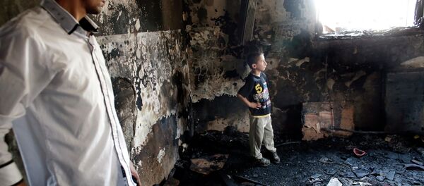 La casa de Saed y Riham Dawabsha en el pueblo palestino de Duma - Sputnik Mundo