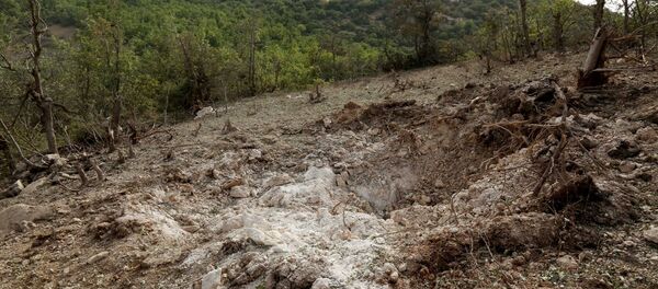 Consecuencias del bombardeo del Ejército turco contra los militantes de Partido de los Trabajadores del Kurdistán (PKK) - Sputnik Mundo