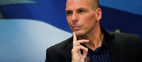 Yanis Varufakis, exministro de Finanzas griego Yanis Varufakis, exministro de Finanzas griego - Sputnik Mundo