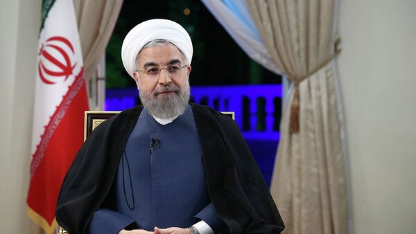 El presidente de Irán, Hasán Rohani - Sputnik Mundo