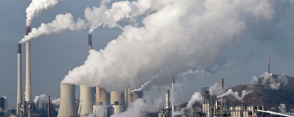 Una planta de energía Una planta de energía - Sputnik Mundo