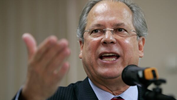 José Dirceu, el exministro brasileño, San Paolo, 30.08.2007 - Sputnik Mundo