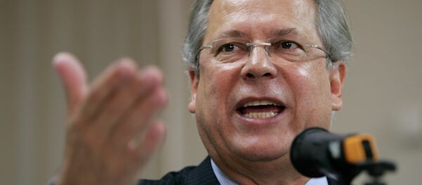 José Dirceu, el exministro brasileño, San Paolo, 30.08.2007 - Sputnik Mundo