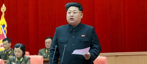 Kim Jong-un, líder de Corea del Norte (archivo) - Sputnik Mundo