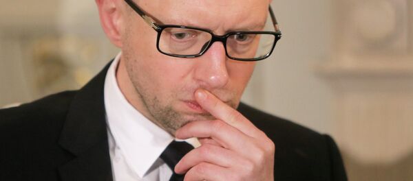 Arseni Yatseniuk, primer ministro de Ucrania - Sputnik Mundo