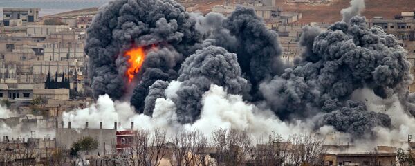Bombardeos en Siria (Archivo) - Sputnik Mundo