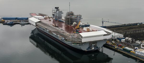 Portaaviones HMS Queen Elizabeth - Sputnik Mundo