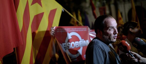 David Fernández, líder de Candidatura d'Unitat Popular (CUP) - Sputnik Mundo