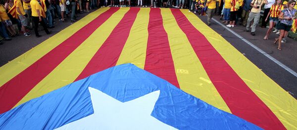 Bandera independista de Cataluña (archivo) - Sputnik Mundo