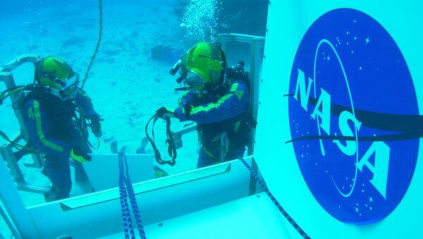 Laboratorio submarino Aquarius de EEUU - Sputnik Mundo