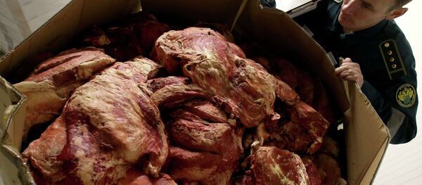 Inspección de los alimentos importados en la región de Kaliningrad - Sputnik Mundo