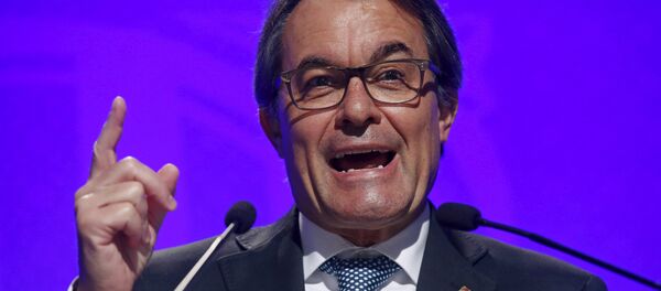 Artur Mas, presidente de Cataluña - Sputnik Mundo