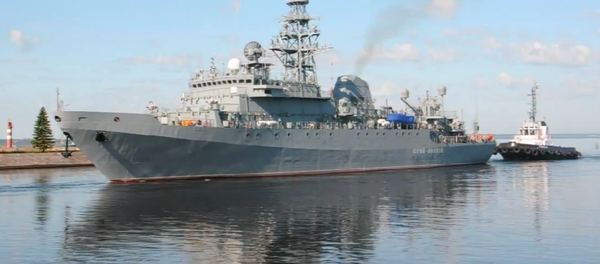 Barco espía ruso Yuri Ivanov - Sputnik Mundo