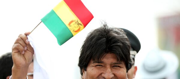 El presidente de Bolivia, Evo Morales - Sputnik Mundo