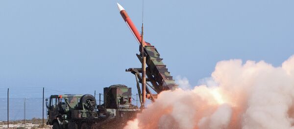 Lanzamiento de cohete de sistema antimisil Patriot  PAC - 2 - Sputnik Mundo