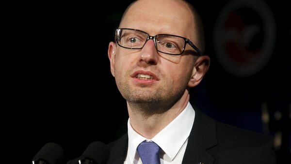 Arseni Yatseniuk, primer ministro de Ucrania - Sputnik Mundo