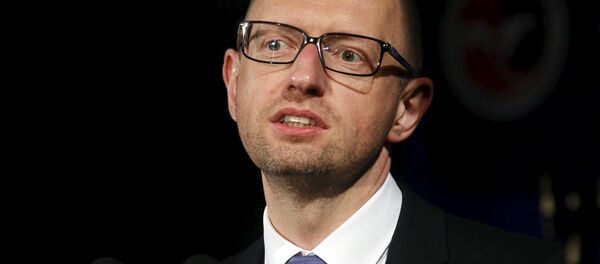 Arseni Yatseniuk, primer ministro de Ucrania - Sputnik Mundo