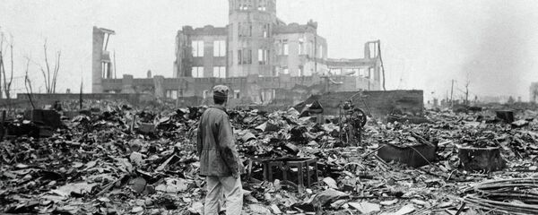Hiroshima después de la explosión atómica (archivo del septiembre de 1945) - Sputnik Mundo