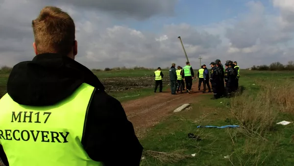 Lugar del siniestro del Boeing MH17